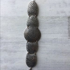 Boho Silver Bracelet